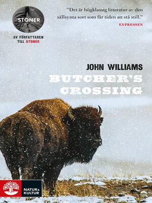 cover image of Butcher's crossing
